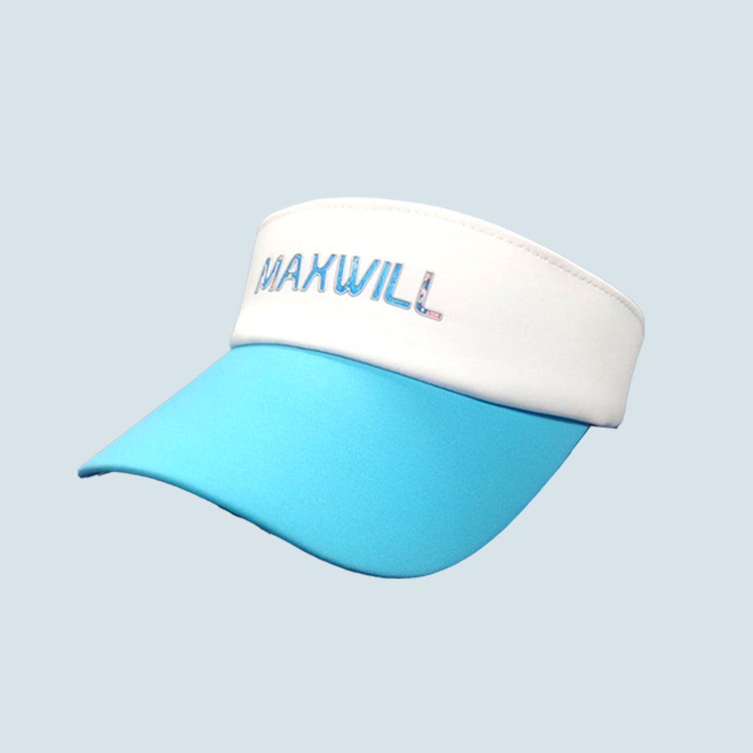 Maxwill  Sports Sun Visor Men Women Lightweight Packable Cooling Stretchy Visor Hat for Running, Tennis, Golf