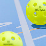 Load image into Gallery viewer, MAXWILL Yellow Pickleball Balls – USAPA Approved, 40-Hole Seamless Design, Tournament-Grade Performance
