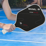 Load image into Gallery viewer, Maxwill Victory Pro Pickleball Paddle | USAPA Approved | SX3 Honeycomb Core | Fiberglass &amp; Carbon Fiber Face | Lightweight, Ergonomic for Precision, Power, and Comfort | Enhanced Maneuverability
