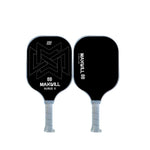 Load image into Gallery viewer, Maxwill Aurus X Pickleball Paddle - High Performance Paddle for Advanced Players | Lightweight 8.0oz, Fiberglass Surface, Honeycomb Core | Ergonomic Grip,  Black (16mm)
