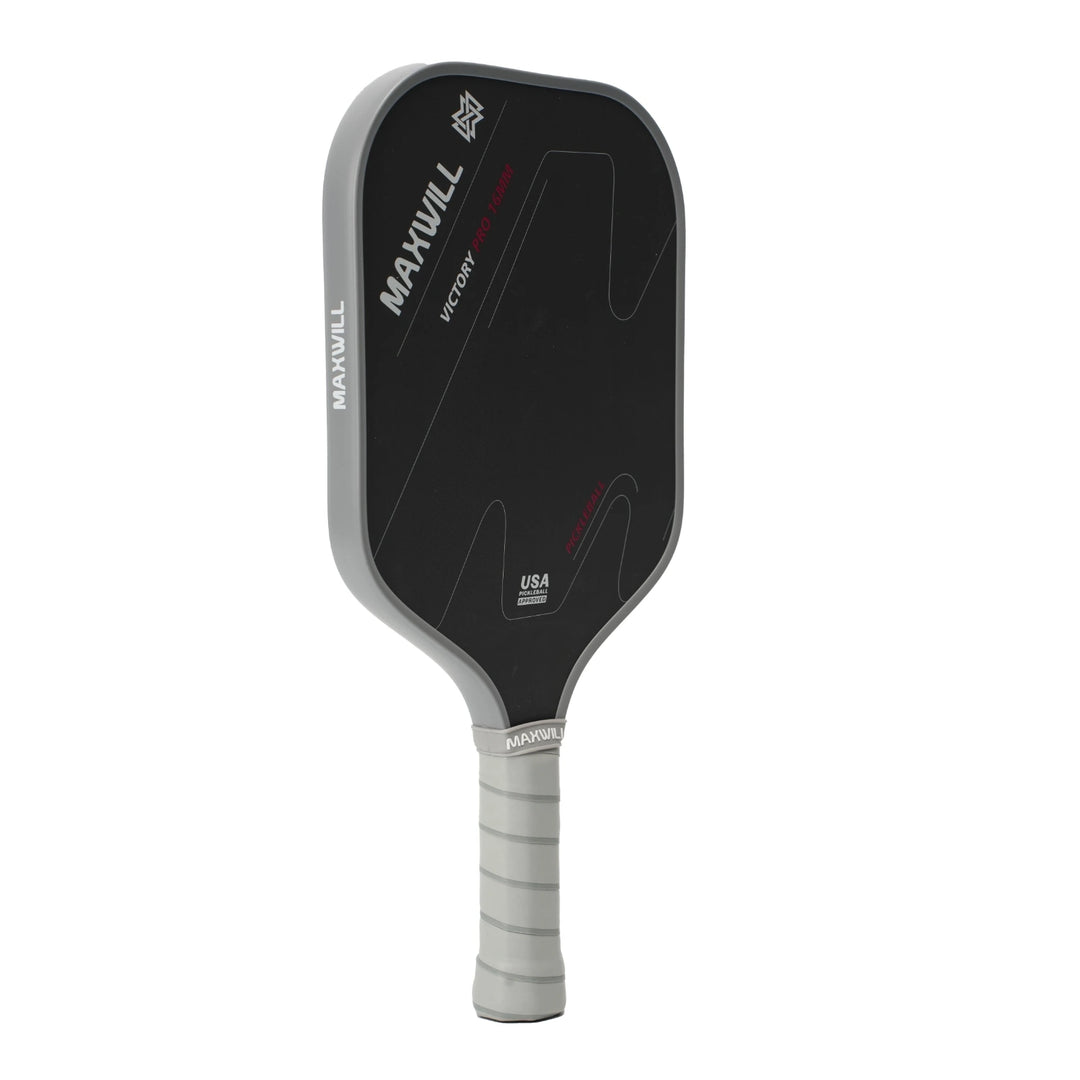 Maxwill Victory Pro Pickleball Paddle | USAPA Approved | SX3 Honeycomb Core | Fiberglass & Carbon Fiber Face | Lightweight, Ergonomic for Precision, Power, and Comfort | Enhanced Maneuverability