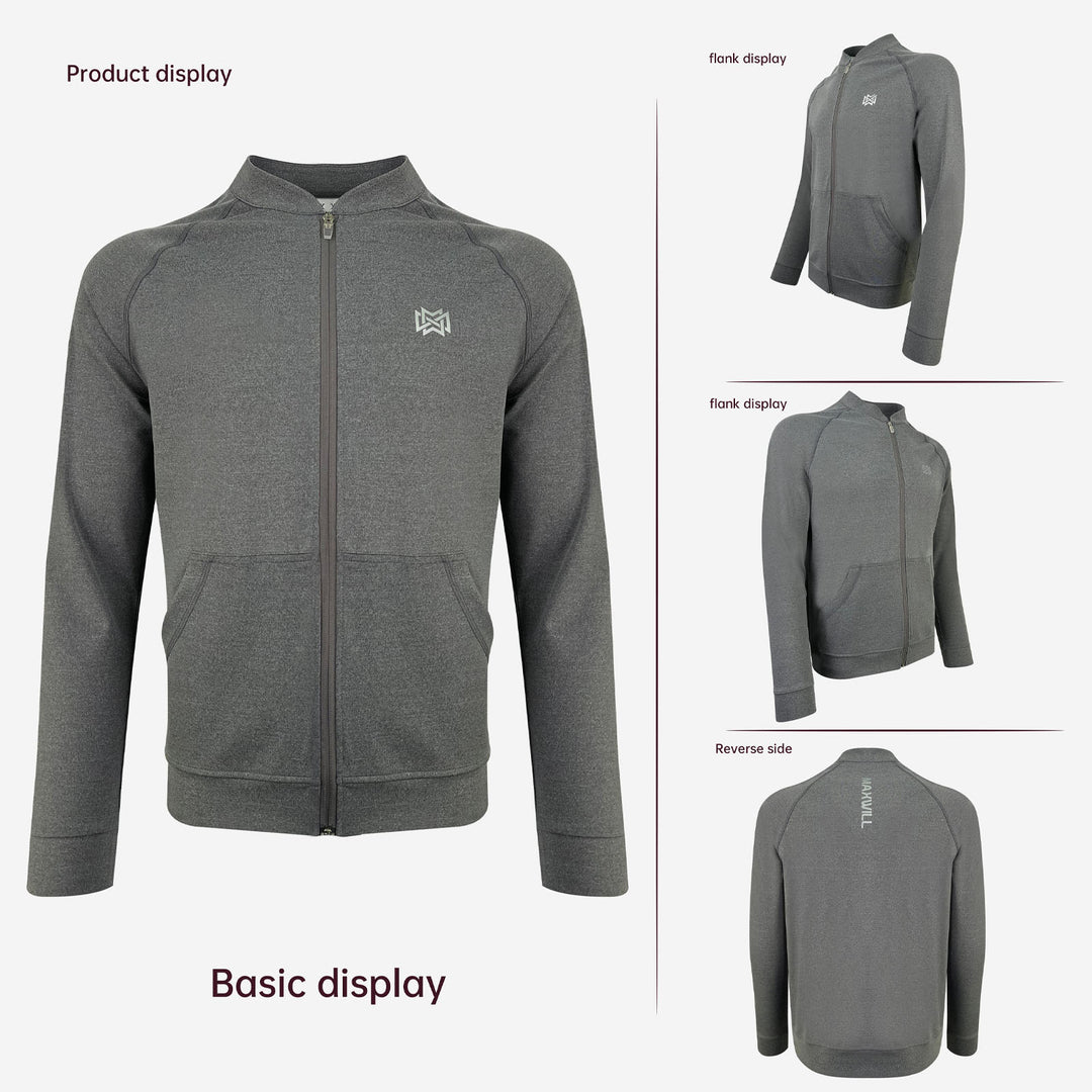 Maxwill Track Jacket: Elevate Your Athleisure Style with Sustainable Performance