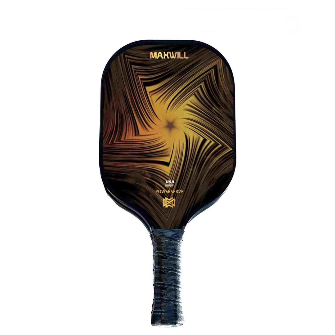 Maxwill PowerServe MPS3M Spin Paddle | Textured Fiberglass Face & 12mm Laser-Cut Core