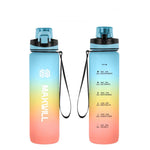 Load image into Gallery viewer, Maxwill Water Bottle 35oz, Durable and Leakproof Water Bottles Motivational with Time Marker, Tritan, BPA Free, for Gym, Travel, Home, School, Office (1 Bottle)
